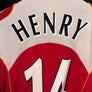 ARSENAL HENRY 2004-2005 ORIGINAL JERSEY Size M