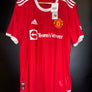 MANCHESTER UNITED RONALDO 2021-2022 ORIGINAL PLAYER JERSEY Size XL