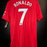 MANCHESTER UNITED RONALDO 2022-2023 ORIGINAL JERSEY Size S