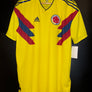 COLOMBIA 2018-2019 ORIGINAL PLAYER ISSUE JERSEY Size L