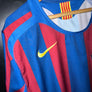 BARCELONA RONALDINHO 2005-2006 ORIGINAL JERSEY Size YOUTH L