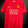 MANCHESTER UNITED RONALDO 2007-2008 ORIGINAL JERSEY Size 2XL