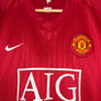 MANCHESTER UNITED RONALDO 2007-2008 ORIGINAL JERSEY Size 2XL
