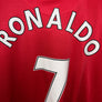 MANCHESTER UNITED RONALDO 2007-2008 ORIGINAL JERSEY Size 2XL