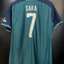 ARSENAL SAKA 2023-2024 ORIGINAL PLAYER JERSEY Size L