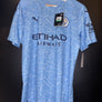 MANCHESTER CITY DE BRUYNE 2020-2021 ORIGINAL PLAYER JERSEY Size L