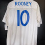 ENGLAND ROONEY 2011-2012 ORIGINAL JERSEY Size L