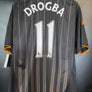 CHELSEA DROGBA 2010-2011 ORIGINAL AWAY JERSEY SIZE L