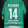 WERDER BREMEN PIZARRO 2015-2016 ORIGINAL JERSEY Size M