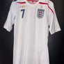 ENGLAND BECKHAM 2007-2008 ORIGINAL JERSEY Size L