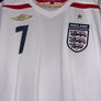ENGLAND BECKHAM 2007-2008 ORIGINAL JERSEY Size L