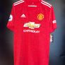 MANCHESTER UNITED MARTIAL 2020-2021 ORIGINAL JERSEY SIZE L