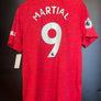 MANCHESTER UNITED MARTIAL 2020-2021 ORIGINAL JERSEY SIZE L