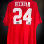 MANCHESTER UNITED BECKHAM 1995-1996 ORIGINAL JERSEY Size XL