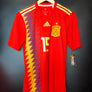 SPAIN 2018-2019 SERGIO RAMOS ORIGINAL PLAYER JERSEY Size S