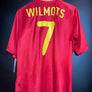 BELGIUM WILMOTS 2000-2001 ORIGINAL JERSEY Size M