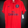 PSG PARIS SAINT GERMAIN IBRAHIMOVIC 2014-2015 ORIGINAL JERSEY SIZE M