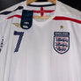 ENGLAND BECKHAM 2007-2008 ORIGINAL JERSEY Size L