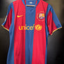 BARCELONA RONALDINHO 2007-2008 ORIGINAL JERSEY Size L