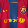BARCELONA RONALDINHO 2007-2008 ORIGINAL JERSEY Size L