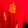 SPAIN INIESTA 2016-2017 ORIGINAL JERSEY Size XL