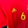 SPAIN INIESTA 2016-2017 ORIGINAL JERSEY Size XL
