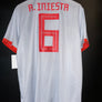 SPAIN INIESTA 2018-2019 ORIGINAL JERSEY Size XL
