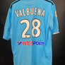 OLYMPIQUE MARSEILLE VALBUENA 2010-2011 ORIGINAL AWAY JERSEY SIZE XL