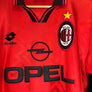 AC MILAN BAGGIO 1995-1996 ORIGINAL AWAY JERSEY Size L