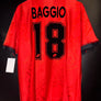 AC MILAN BAGGIO 1995-1996 ORIGINAL AWAY JERSEY Size L