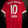 BAYERN MUNICH ROBBEN 2017-2018 ORIGINAL JERSEY Size M