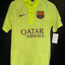 BARCELONA SUAREZ 2014-2015 ORIGINAL JERSEY SIZE S