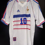 FRANCE ZIDANE 1998-1999 ORIGINAL AWAY JERSEY Size M