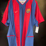 BARCELONA RIQUELME 2002-2003 ORIGINAL JERSEY Size XL