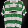 CELTIC 1989-1990 ORIGINAL JERSEY SIZE L