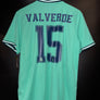 REAL MADRID VALVERDE 2019-2020 ORIGINAL PLAYER JERSEY Size M