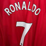 MANCHESTER UNITED RONALDO 2021-2022 ORIGINAL PLAYER JERSEY Size XL