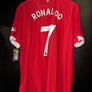 MANCHESTER UNITED RONALDO 2021-2022 ORIGINAL PLAYER JERSEY Size XL