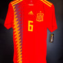 SPAIN INIESTA 2018-2019 ORIGINAL JERSEY Size M