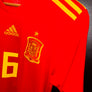 SPAIN INIESTA 2018-2019 ORIGINAL JERSEY Size M