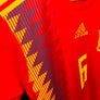 SPAIN INIESTA 2018-2019 ORIGINAL JERSEY Size M