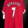 MANCHESTER UNITED RONALDO 2006-2007 ORIGINAL JERSEY Size XL