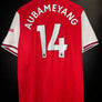 ARSENAL AUBAMEYANG 2019-2020 ORIGINAL JERSEY Size XL