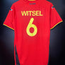 BELGIUM 2014 AXEL WITSEL ORIGINAL JERSEY Size M