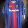 BARCELONA MESSI 2017-2018 ORIGINAL JERSEY Size XL