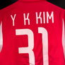 SOUTH KOREA Y K KIM 2002-2003 ORIGINAL PLAYER JERSEY SIZE M