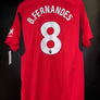 MANCHESTER UNITED FERNANDES 2023-2024 ORIGINAL JERSEY Size XL