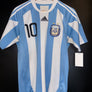 ARGENTINA MESSI 2010-2011 ORIGINAL JERSEY Size S