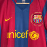 BARCELONA RONALDINHO 2007-2008 ORIGINAL JERSEY Size L