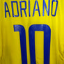 INTER MILAN ADRIANO 2002-2003 ORIGINAL JERSEY Size XL